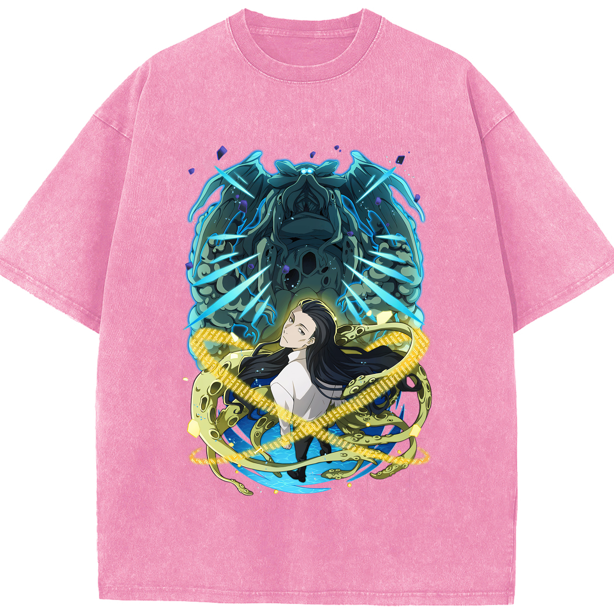 （画像用） 文豪ストレイドッグス Bungo Stray Dogs 綿100% ヴィンテージ風 半袖Tシャツ（フロントプリント）